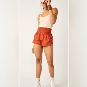 Free People Movement The Way Home Shorts in Teracotta